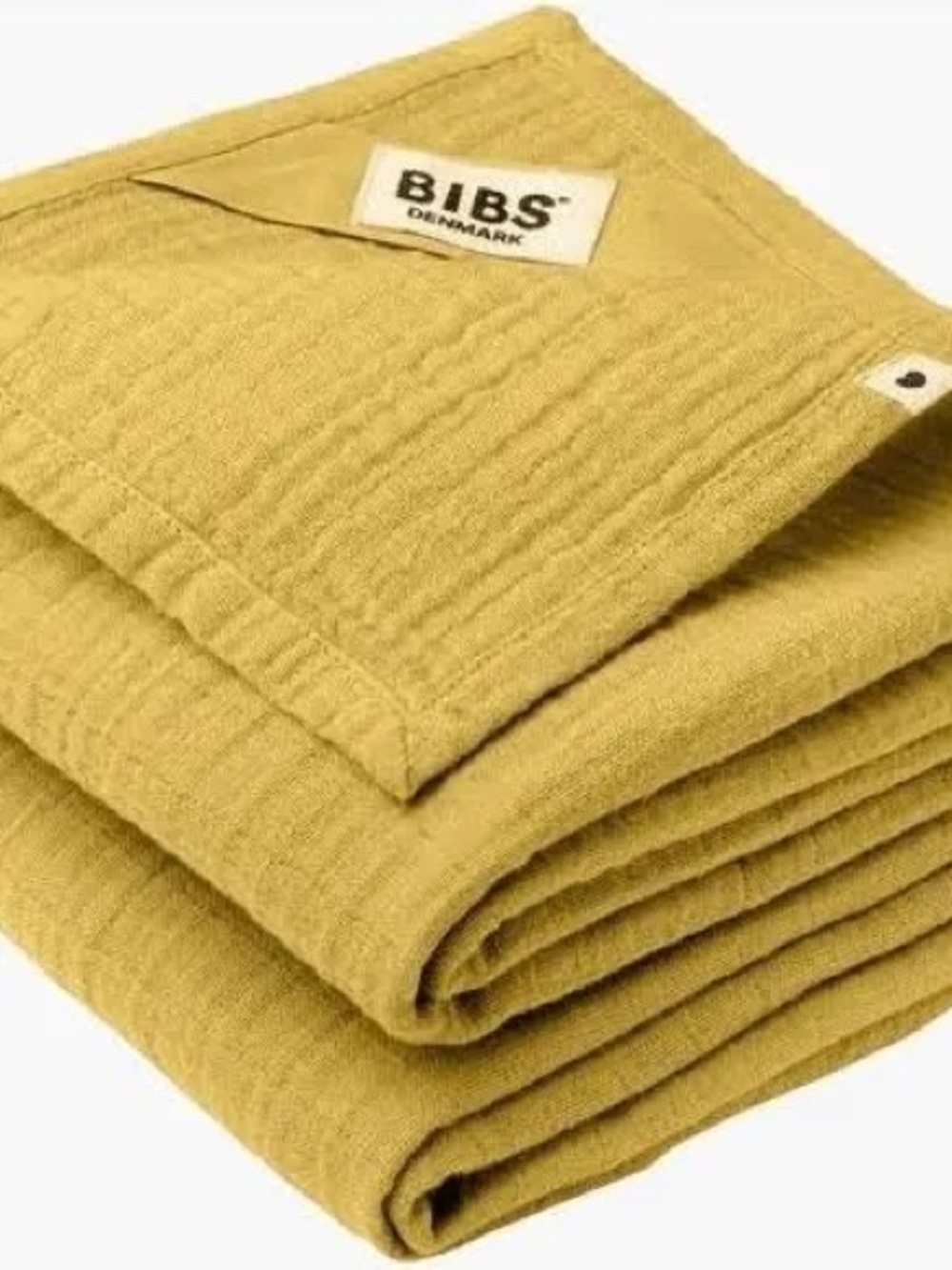 BIBS | Organic Muslin 2pc Cloth Set – Mustard